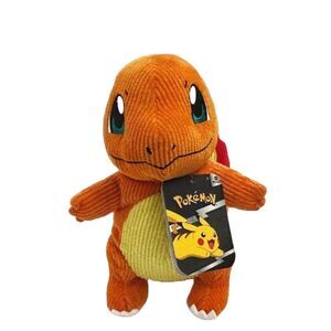 Jazwares Pokemon Select Corduroy 8" Plush Charmander Officially‎ Licensed NWT